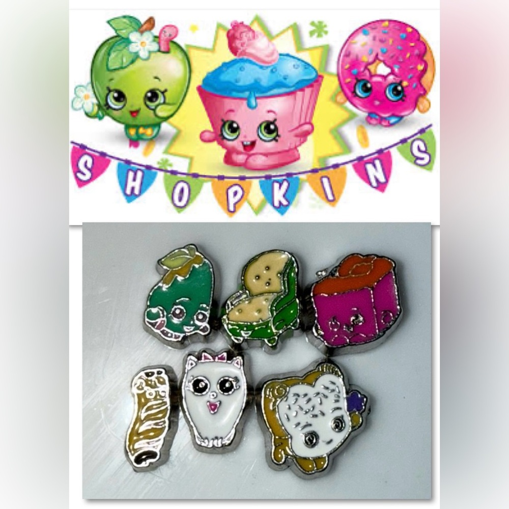 $4 SHOPKINS FLOATING CHARMS~NEW~$4 WHRN BUNDLED WITH 3 OR MORE ITEMS
